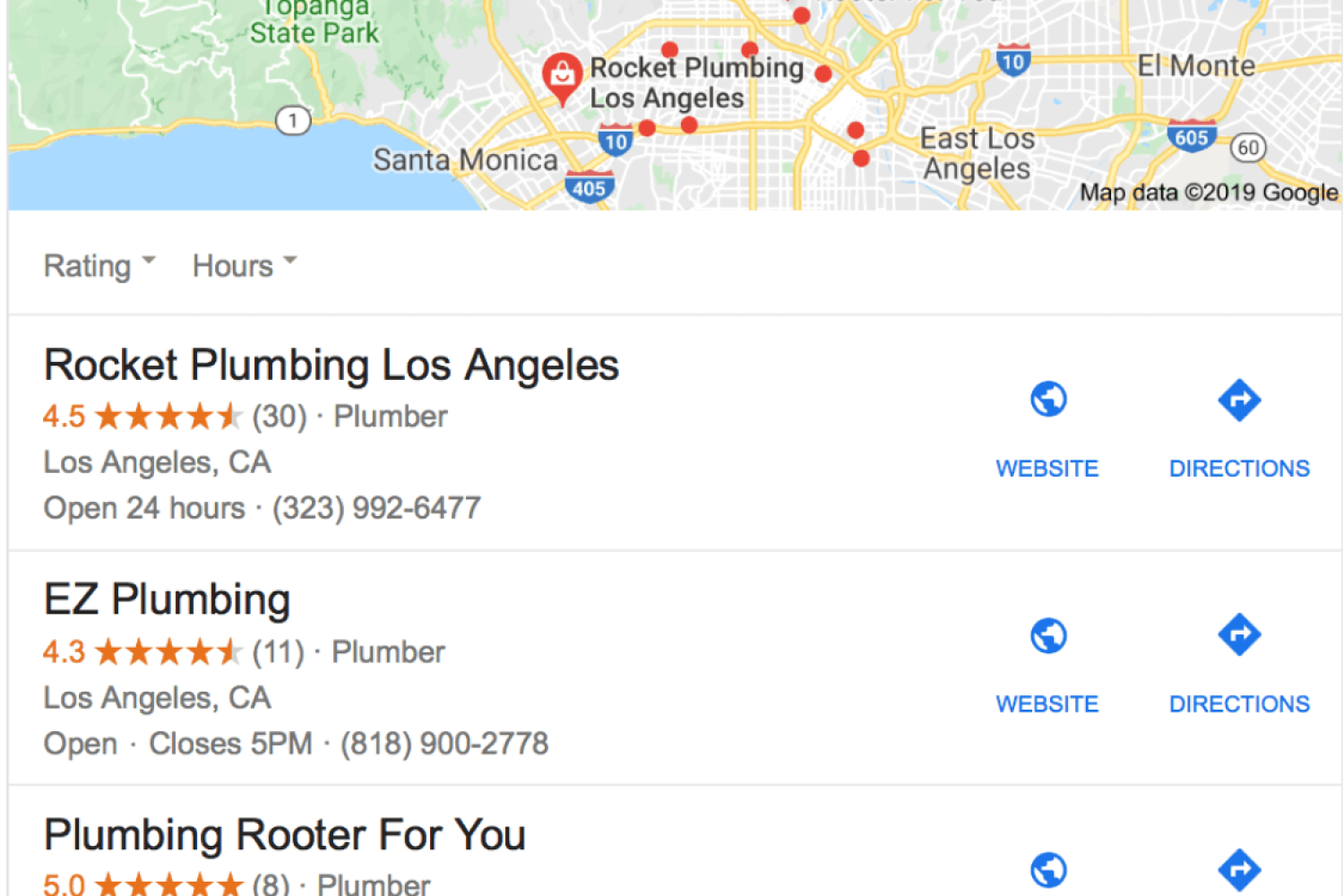 Local SEO Rankings for Plumbers